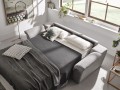 Sofá cama italiano de 221x104x99 cm abierto otro color
