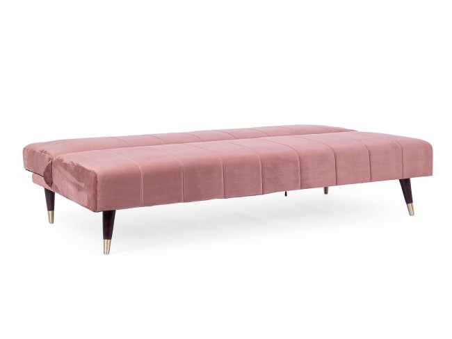 Sofá cama de 180x88x82 cm rosa_abierto