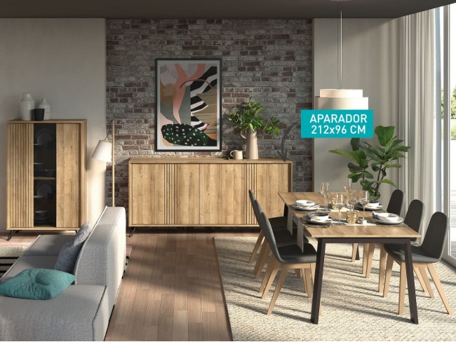 Aparador de 212x96 cm
