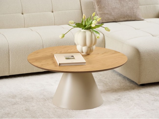 Mesa centro de Ø85x40 cm
