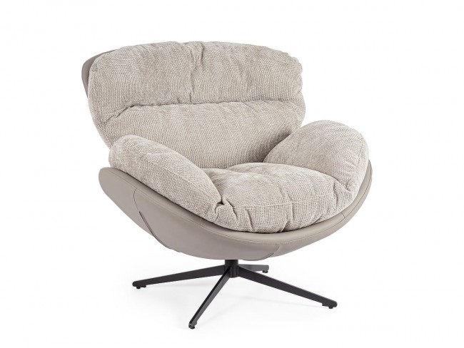 Sillón de 100x101x94 cm gris