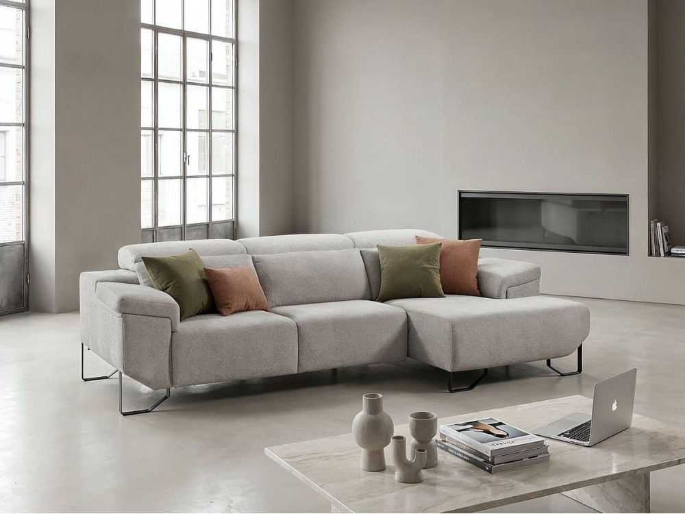Sofá chaise longue de 330x157x105 cm