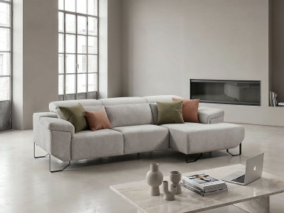 Sofá chaise longue de 330x157x105 cm