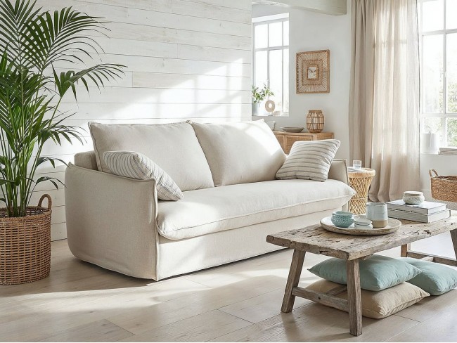 Sofá cama de 204x96x100 cm