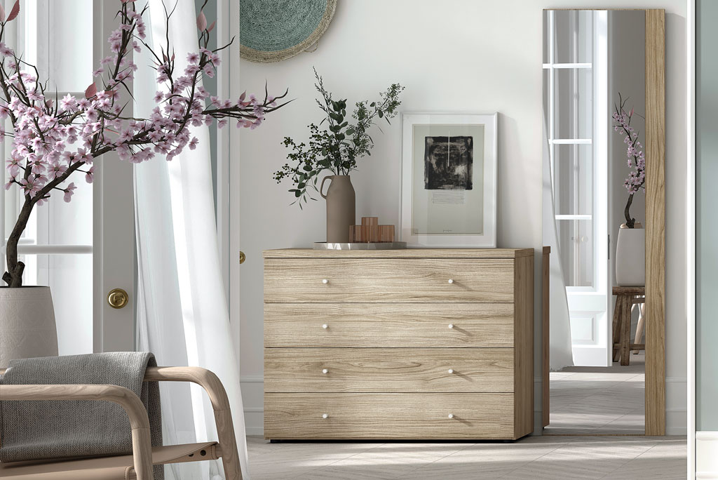 cómoda dormitorio Mubak