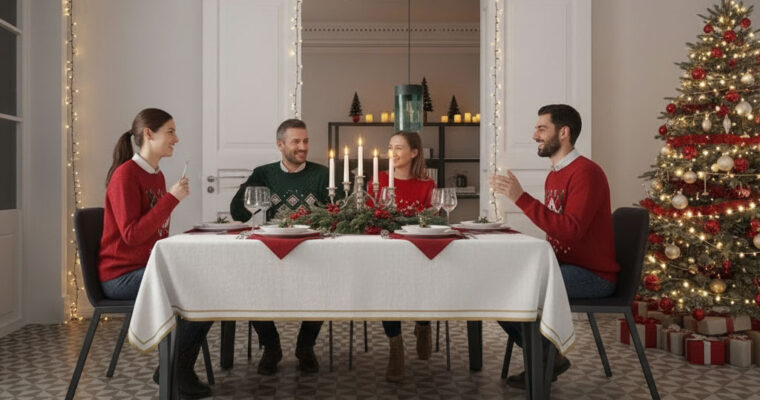 Mesa de Navidad: cómo elegir la mesa y las sillas perfectas para tus celebraciones