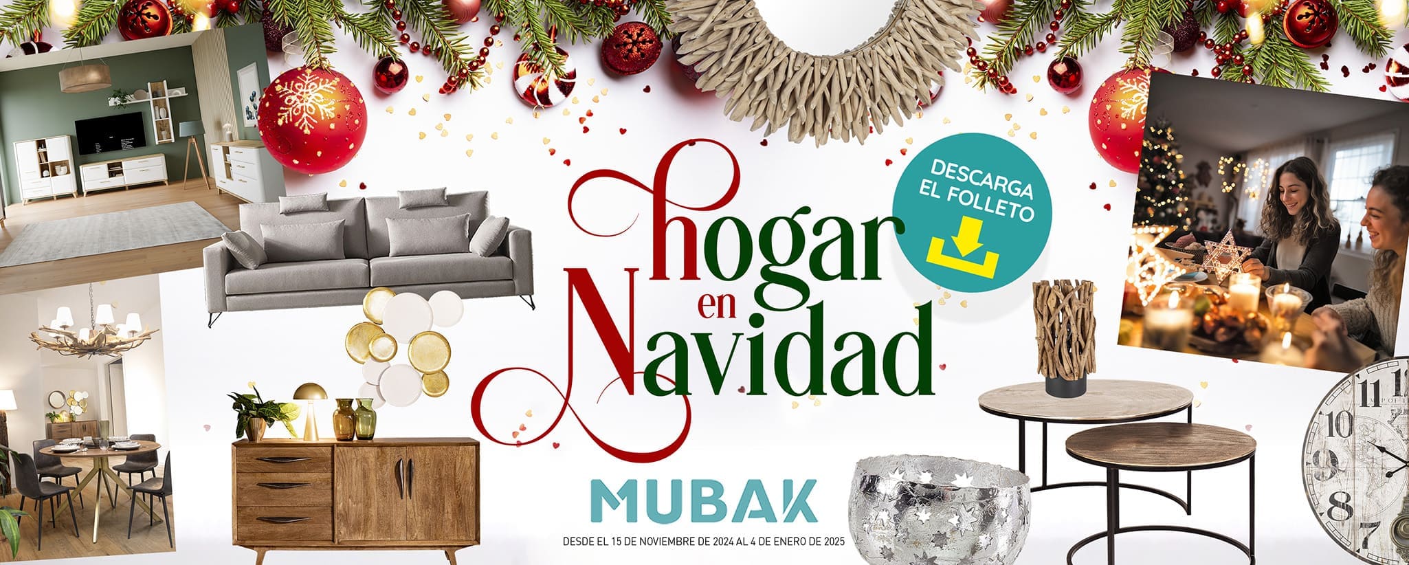 Hogar en Navidad Mubak